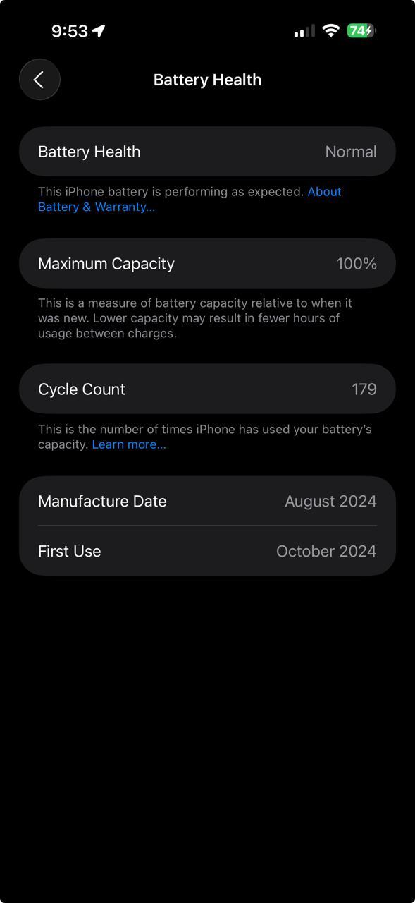 Iphone 16 Battery Health 100 After 1 Year