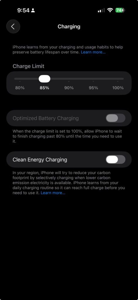 Iphone Battery Hacks Charging 40 To 85 Percent