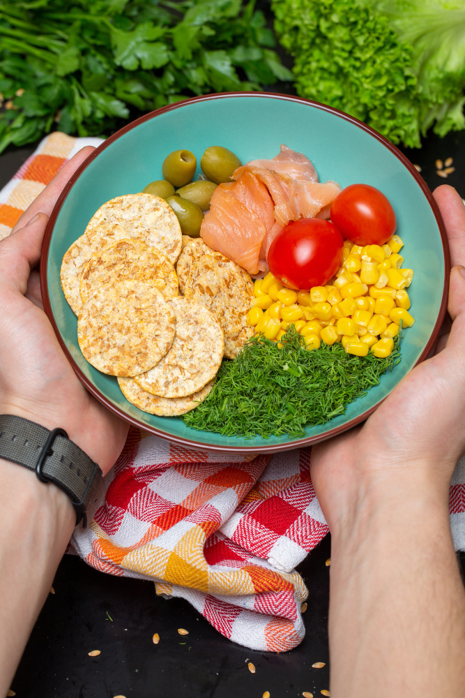 Balanced Meal Plate For Mens Energy Levels
