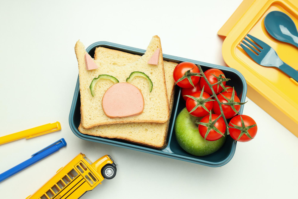 Chicken Sandwich Healthy Lunchbox For Kids