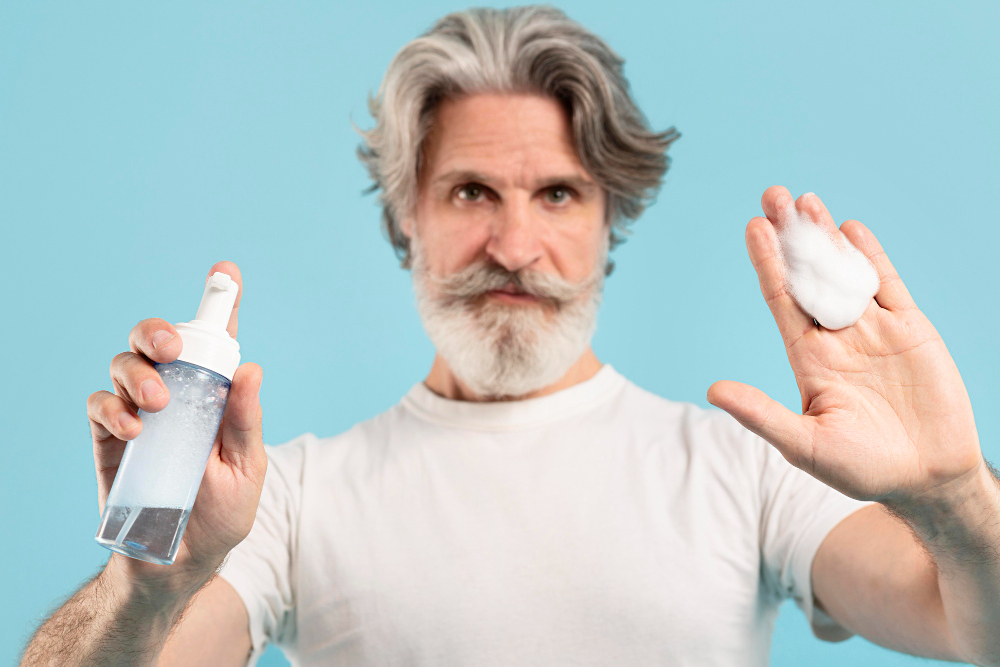 Minoxidil Topical Foam For Hair Loss And Scalp Care Routine